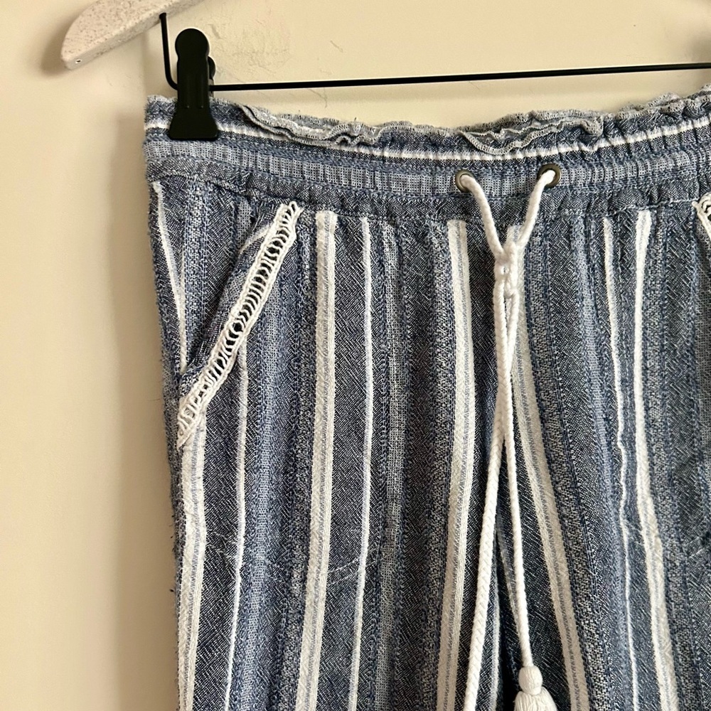 Rewind Women’s Striped Beach / Lounge Pants XS - Picture 3 of 6